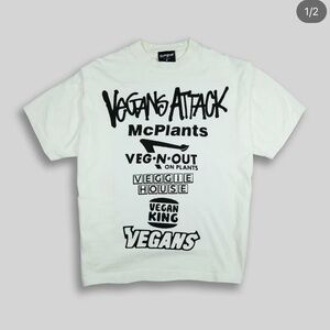 Vegan Attack Graphic Tee